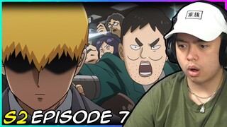 REIGEN ARATAKA IS CANCELED!! || REIGEN DEFENDS HIS TITLE || Mob Psycho 100 II Episode 7 Reaction