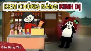 Gấu Đáng Yêu: KEM CHỐNG NẮNG KINH DỊ | Phim gấu hài hước kinh dị