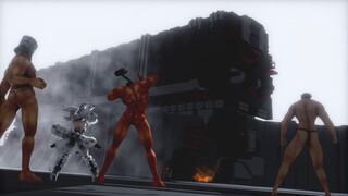 [Inti Lapis Baja 6] Replika MMD Penyeberangan Dinding PV