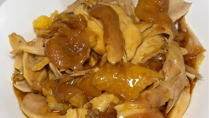 ไก่ฉีกซอสถั่วเหลืองฝีมือคุณแม่สามี ทานครั้งเดียวก็ต้องชมทุกครั้ง อร่อยมาก!