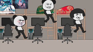 【沙雕动画】大一到大四听到上课铃声的变化