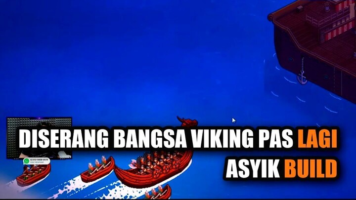 Diserang Bangsa Viking Pas Lagi Asyik Build
