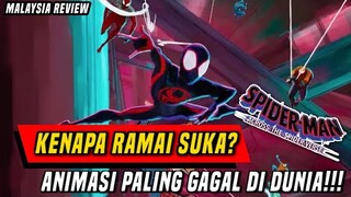 REVIEW SPIDERMAN ACROSS THE SPIDERVERSE!!!ANIMASI PALING🤮 PADA TAHUN INI?