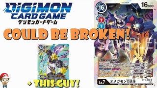 Omnimon X-Antibody Might be Broken! Crazy Good New Super Rare! (Digimon TCG News)