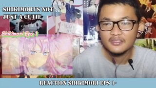 Reaction Shikimori's Not Just a Cutie EPS 1 #7