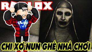 Roblox | Chị Xơ NUN Ghé Thăm Nhà Mà Vamy Lại Sợ Mất Gói Mì | The Nun