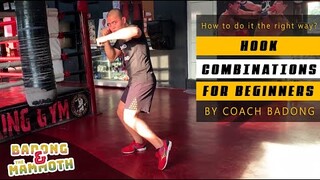 Hook, Straight, Hook, Straight Combination | By Coach Badong