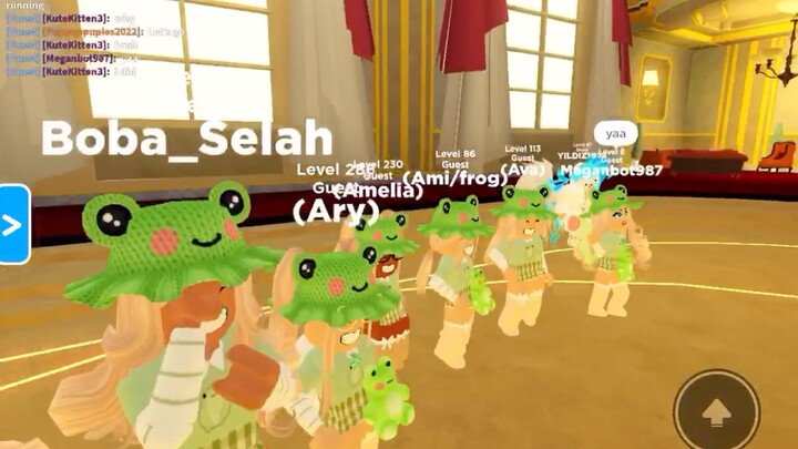 My virtual roblox dance group