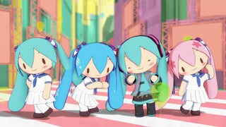 [MIKU] หนูน้อยตัวจิ๋วทั้ง 4 ในเพลง drop pop candy