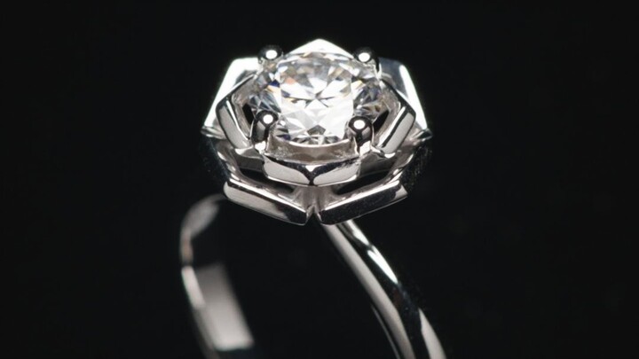 Holiday Rose Diamond Ring