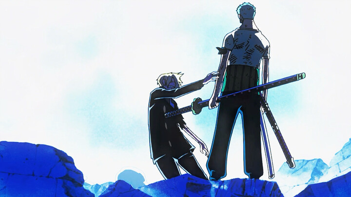 Zoro and Sanji bicker the loudest in everyday life, but when it really counts, they always have each