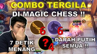 COMBO TERGILA DI MAGIC CHESS !! 7 DETIK LANGSUNG MENANG !! COMBO MAGIC CHESS TERKUAT 2023