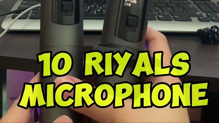10 riyals microphone TEMU