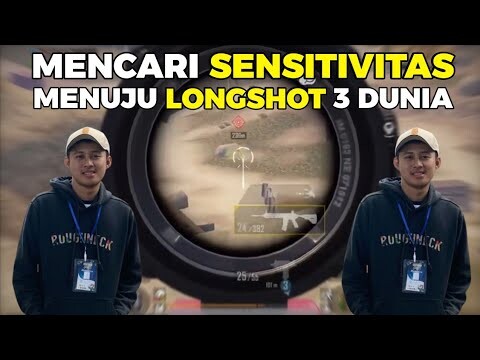 MENCARI SENSITIVITAS UNTUK MENUJU LONGSHOT 3 DUNIA😱- BANG JECK PUBG MOBILE