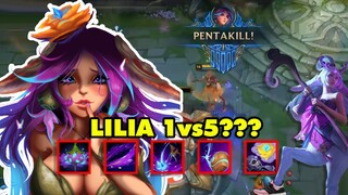 Cận cảnh sức mạnh của tướng mới LILLIA - Đi rừng 1vs5 trong LMHT | Highlight Lilia LOL