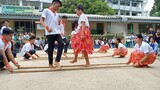 Tinikling mix with Cariñosa Folk dance