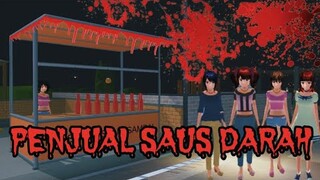 PENJUAL SAUS DARAH || HOROR MOVIE SAKURA SCHOOL SIMULATOR HORROR