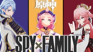 【原神x过家家】高质量FAMILY，但是火箭队？