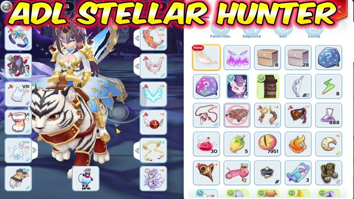 ADL Stellar Hunter Thanatos Legend 1-4F Weekly Gameplay | Ragnarok Mobile Eternal Love