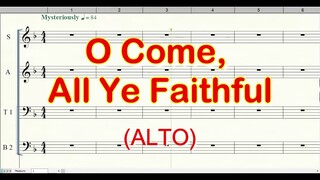 O Come All Ye Faithful | Alto
