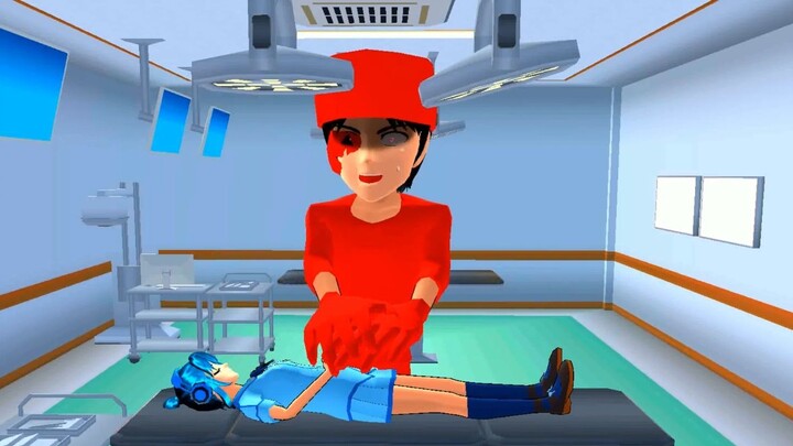 Sakura School Simulator: หลบหนีจากศัลยแพทย์กลายพันธุ์ Parkour