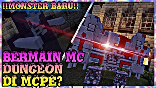 !!MOBS MC DUNGEON ADA DI MCPE!!!  #addonsurvival #addon #mcpe