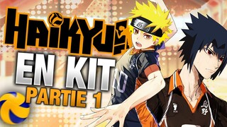 Haikyuu En Kit Partie 1 I Parodie (Résumé Saison 1) en 13 minutes