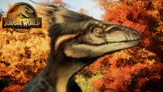 Dakotaraptor in Autumn - Life in the Cretaceous || Jurassic World Evolution 2 🦖 [4K] 🦖