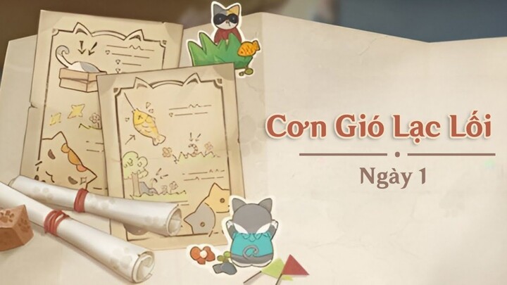 Sự Kiện: Cơn Gió Lạc Lối - [Ngày 1] | Genshin Impact