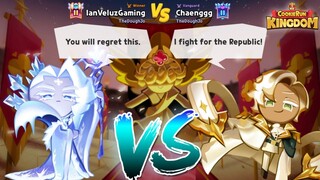 Clotted Cream Cookie vs. Frost Queen Cookie! Legendary 1v1 ⚔️