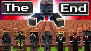 Minecraft Nhưng Anh Đen Xì Xì Khiến Dân Làng Phải Khiếp Sợ 💀