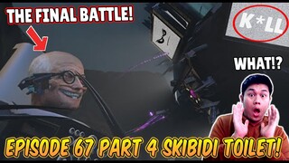 EPISODE BARU 67 PART 4 SKIBIDI TOILET! PERTARUNGAN BESAR TITAN TV MAN VS SCIENTIST TOILET REAL