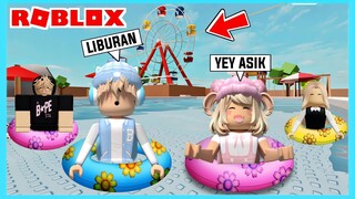 Aku Dan Adiku Liburan Naik Bianglala Di Roblox Brookhaven ft @Shasyaalala