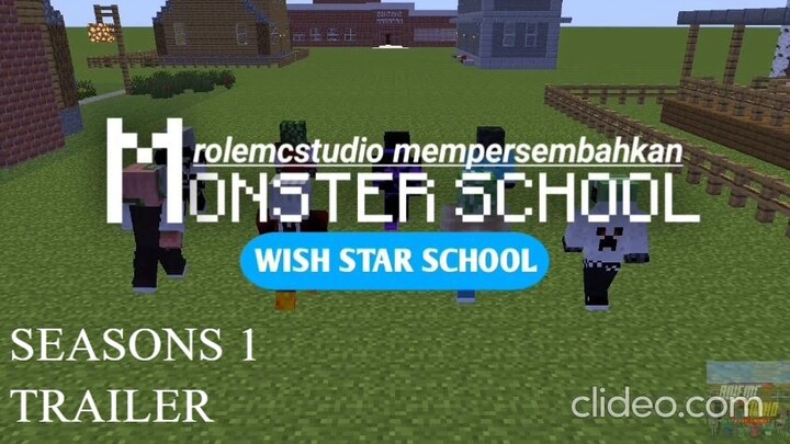 [minecraft animation] Monster School: official trailer