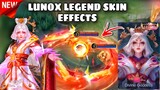 LUNOX LEGEND SKIN OFFICIAL EFFECTS, VOICE LINES & ENTRANCE ANIMATION!🔥