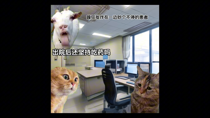 【猫meme】急诊精神科的日常（总集篇）人类群星闪耀时刻