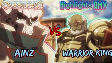 AINZ & WARRIOR KING FIGHT highlights 💪 /OVERLORD/amv/