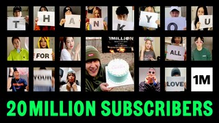 【1M】纪念Youtube订阅数突破2000万视频