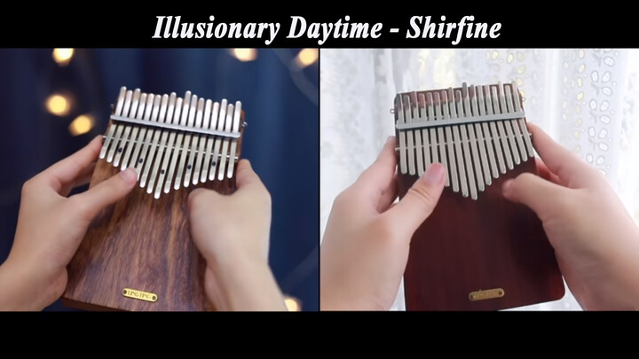 [Music]Lagu Illusionary Daytime - Shirfine Dengan Kalimba