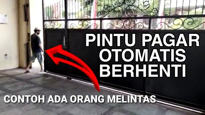 BUKA PINTU PAGAR GAK PERLU TURUN DARI KENDARAAN