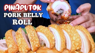 PINAPUTUKAN PORK BELLY ROLL MUKBANG | MUKBANG PHILIPPINES