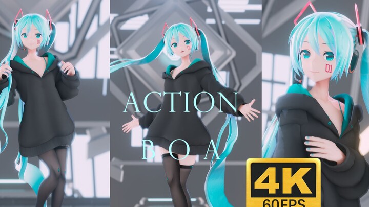 【4K60FPS】这可能是你见过最帅的MIKU-ACTION