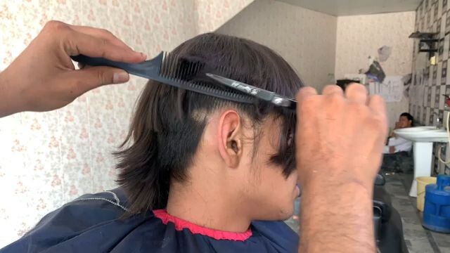 2 year Insane Long HAIRCUT _ Tutorial ( ASMR)