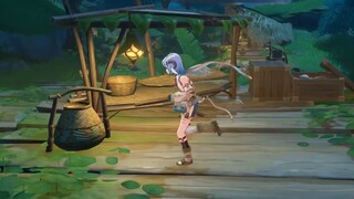 Genshin Impact OC actual machine demonstration