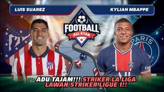 Luis Suarez vs Kylian Mbappe: Striker Veteran Lawan Wonderkid Terbaik!! | FOOTBALL MATCH 4 #short