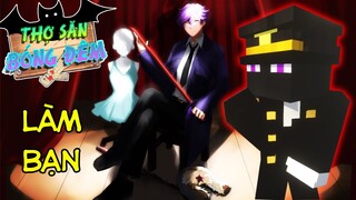 Minecraft THỢ SĂN BÓNG ĐÊM #3 - JAKI LÀM BẠN VỚI VIOLET 👻 vs 🥰