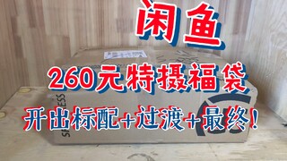 闲鱼260元福袋，居然能开出标配+过渡+最终，我人都傻了，谢谢大佬