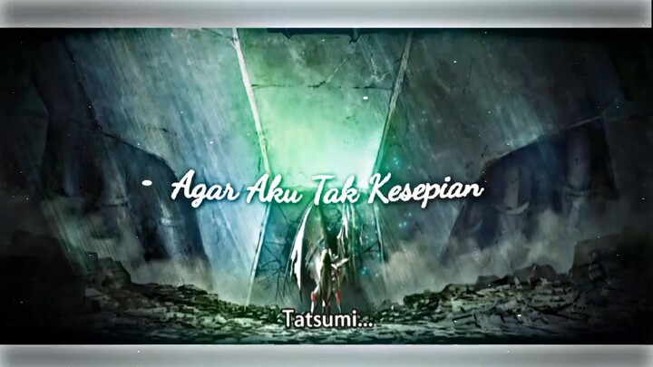 Sad momen : Tatsumi gabisa nepatin janjinya 😔