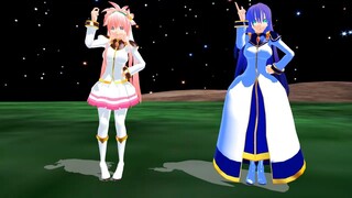 【mmd ギャラクシーエンジェル】ミルフィーユ・桜葉＆烏丸ちとせでメランコリック