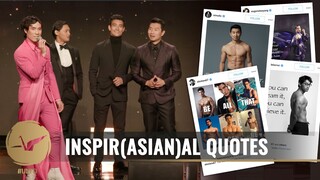 Simu Liu, Josh Dela Cruz, Alex Landi & Eugene Lee Yang Drop Thirst Trap Quotes